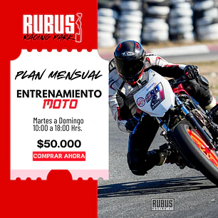 Plan Mensual entrenamiento Motos