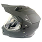 Casco Cross WLT-129 NEGRO Protección DOT y Lente de Policarbonato - Miniatura 1