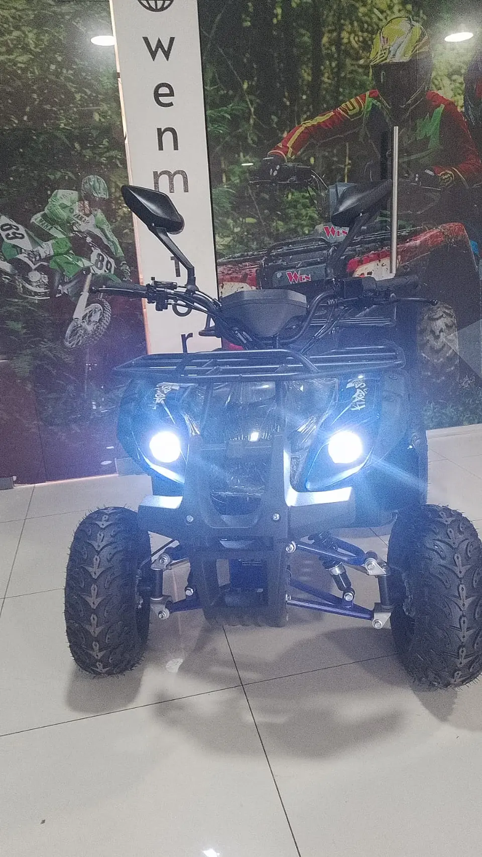 Cuatrimoto ATV HUMMER KXD 125cc Aro 7