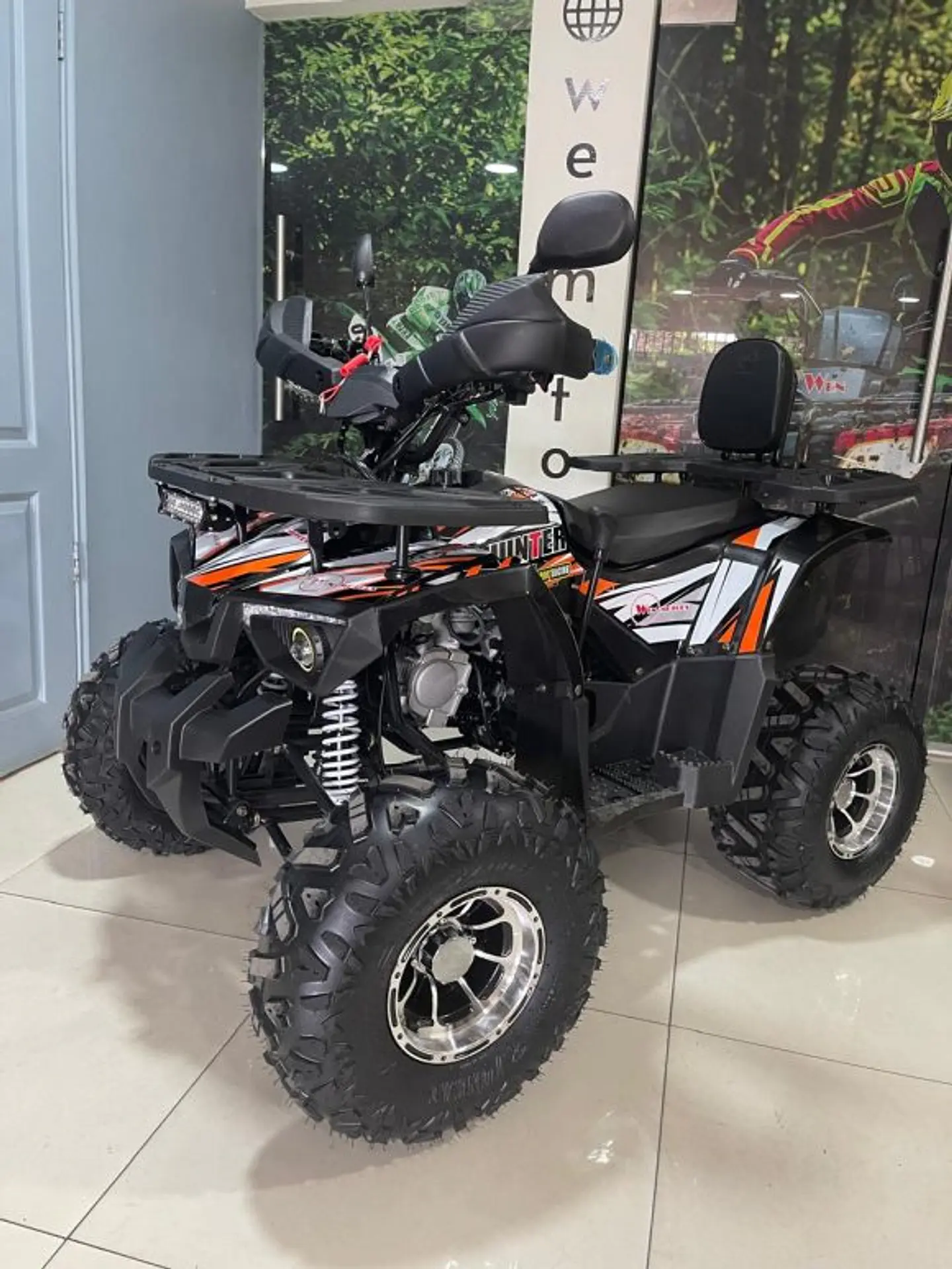Cuatrimoto ATV HUNTER 125cc Aro 8