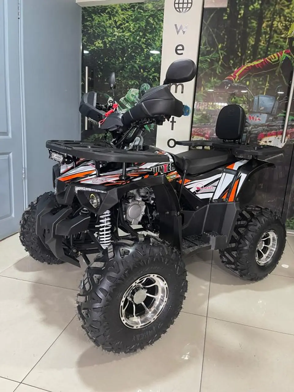 Cuatrimoto ATV HUNTER 125cc Aro 8