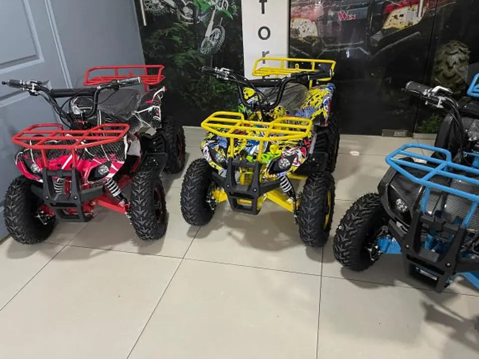 Cuatrimoto Eléctrica ATV HUMMER 800W | Silenciosa, Segura y Diversión para Toda la Familia 4