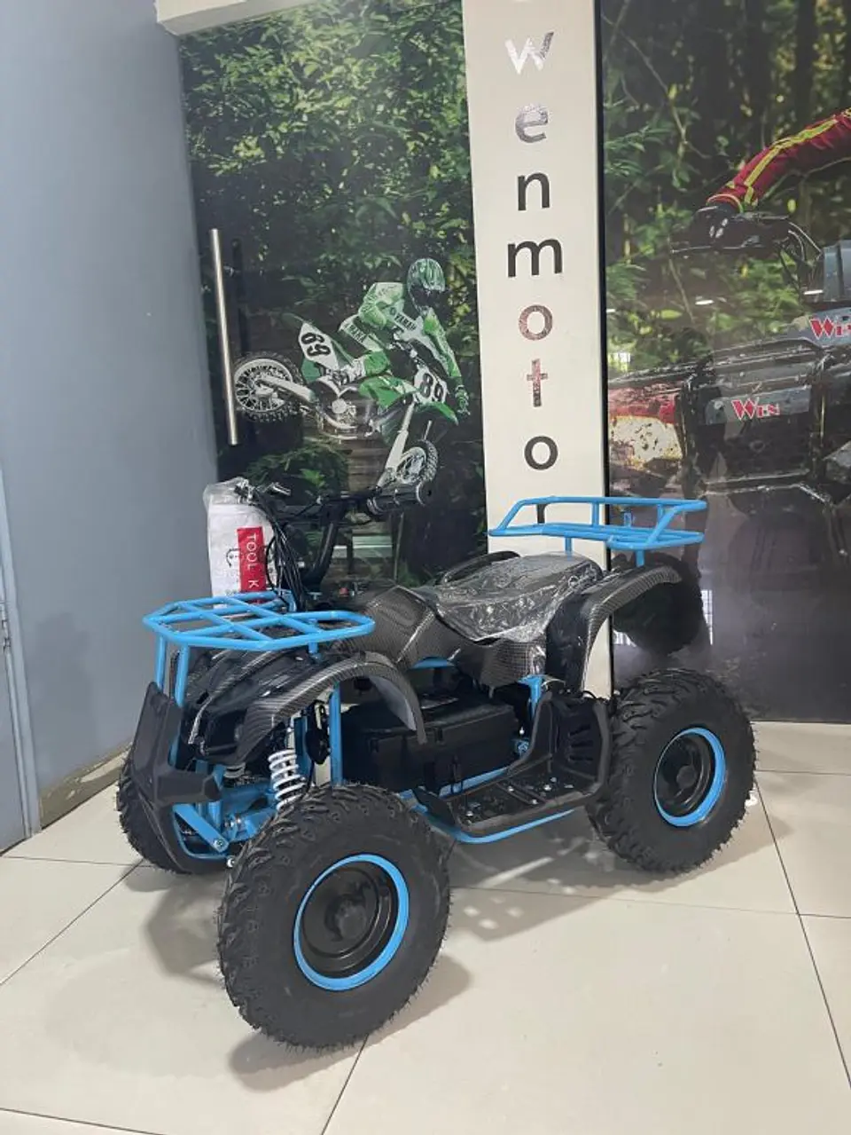 Cuatrimoto Eléctrica ATV HUMMER 800W | Silenciosa, Segura y Diversión para Toda la Familia 5