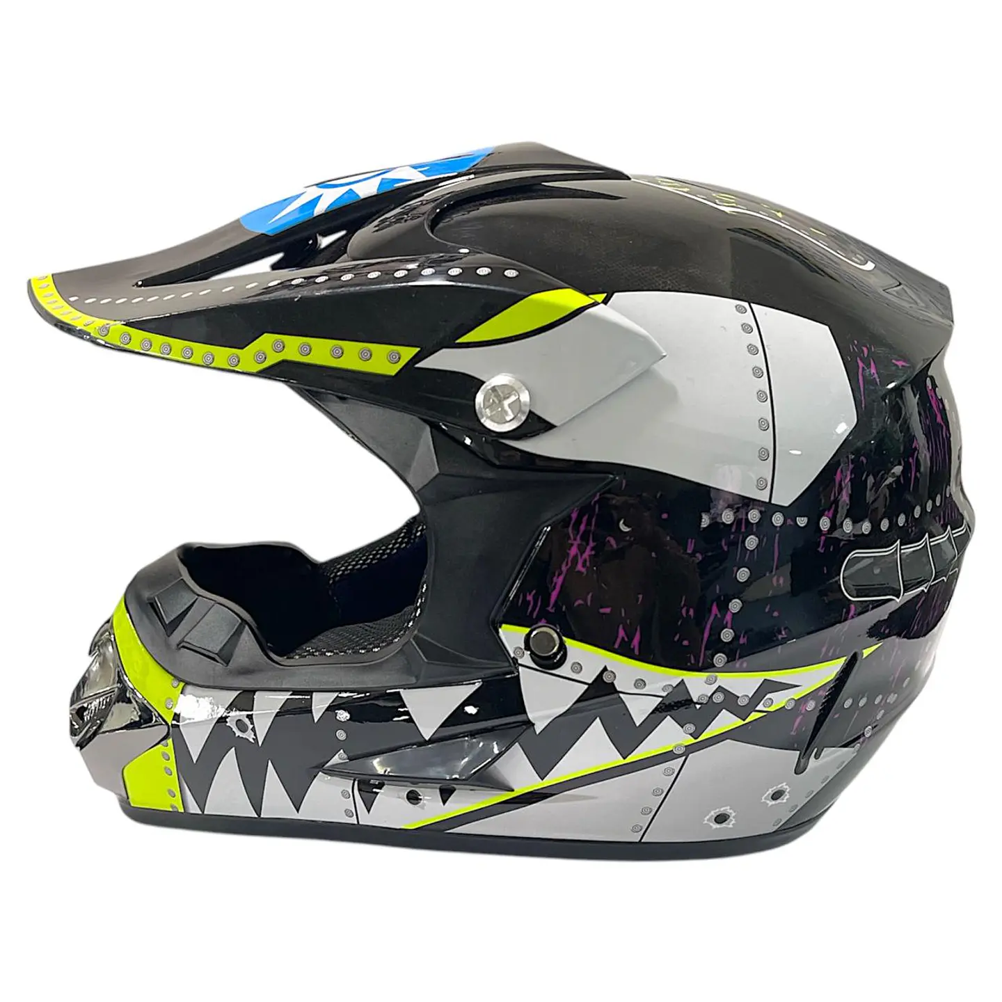 Casco Enduro WLT-125 con Certificación DOT | Máxima Protección para Motociclistas 10