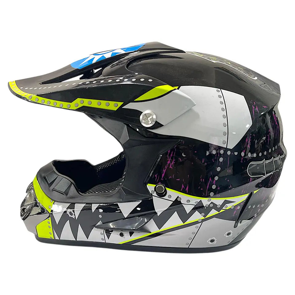 Casco Enduro WLT-125 con Certificación DOT | Máxima Protección para Motociclistas 10