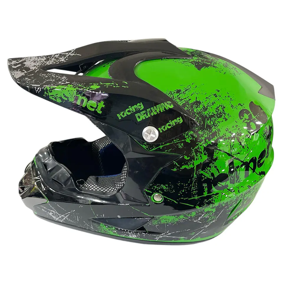 Casco Enduro WLT-125 con Certificación DOT | Máxima Protección para Motociclistas 12