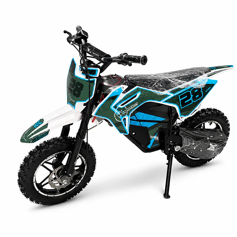 CROSS ELÉCTRICA 800W WEN MOTORS 2026 | Moto Eléctrica Infantil con 3 Velocidades, Frenos de Disco y Batería 36Ah