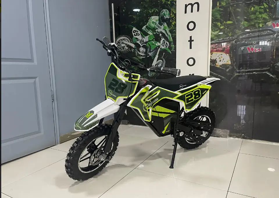 CROSS ELÉCTRICA 800W WEN MOTORS 2026 | Moto Eléctrica Infantil con 3 Velocidades, Frenos de Disco y Batería 36Ah 2