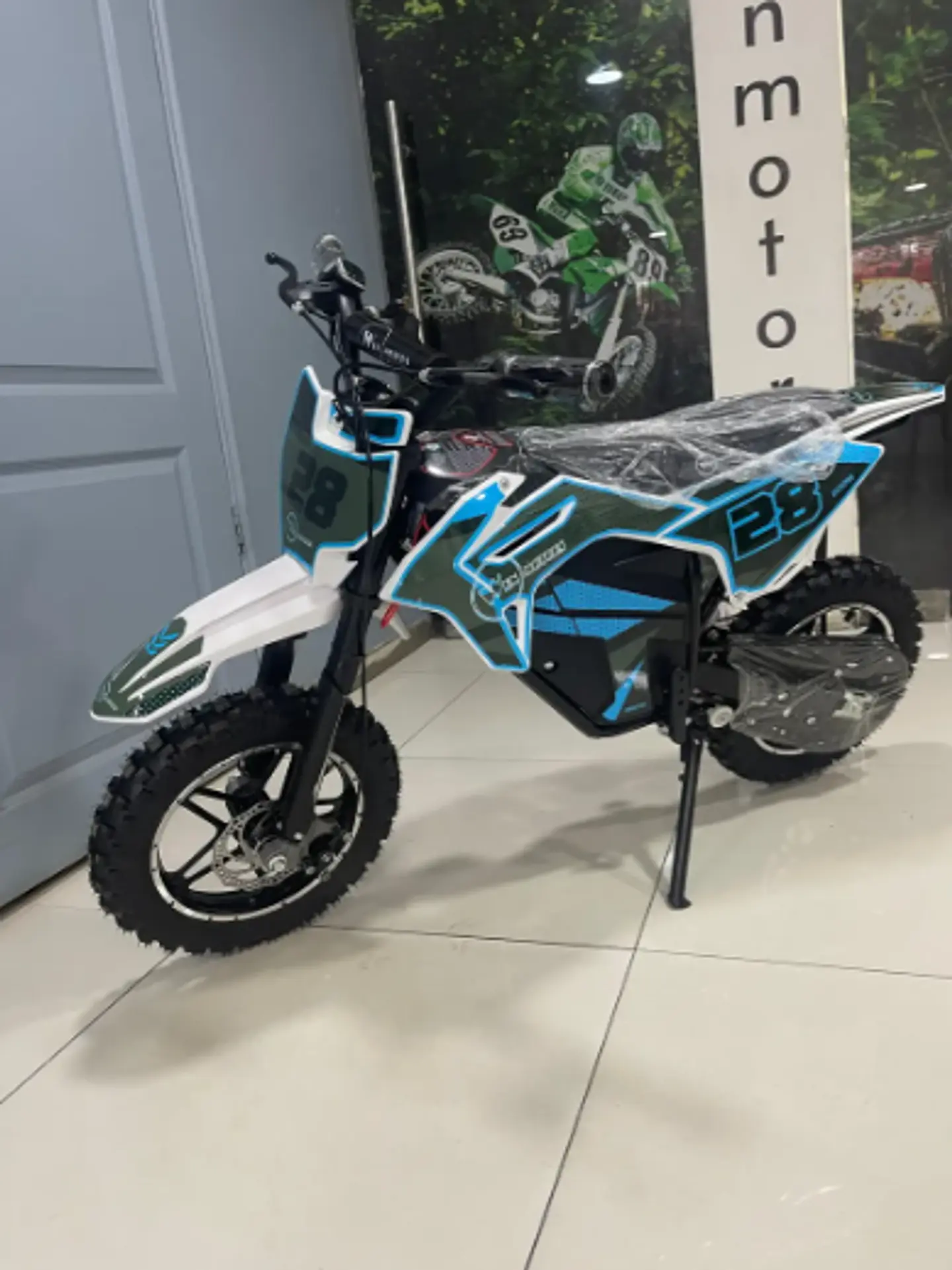 CROSS ELÉCTRICA 800W WEN MOTORS 2026 | Moto Eléctrica Infantil con 3 Velocidades, Frenos de Disco y Batería 36Ah 3