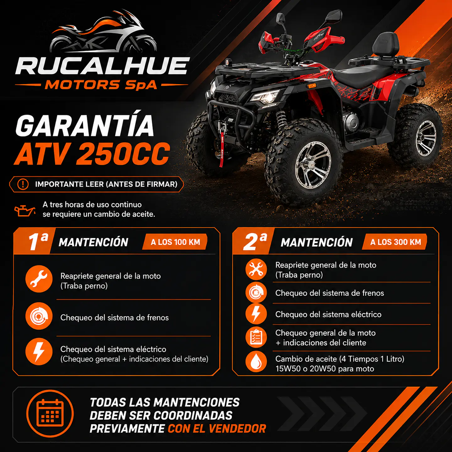 Mantención general para motocicletas  3