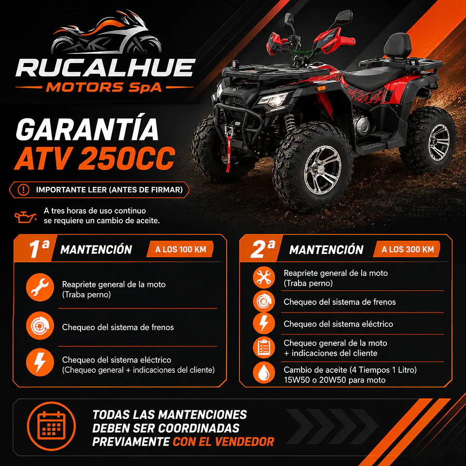 Mantención general para motocicletas  3