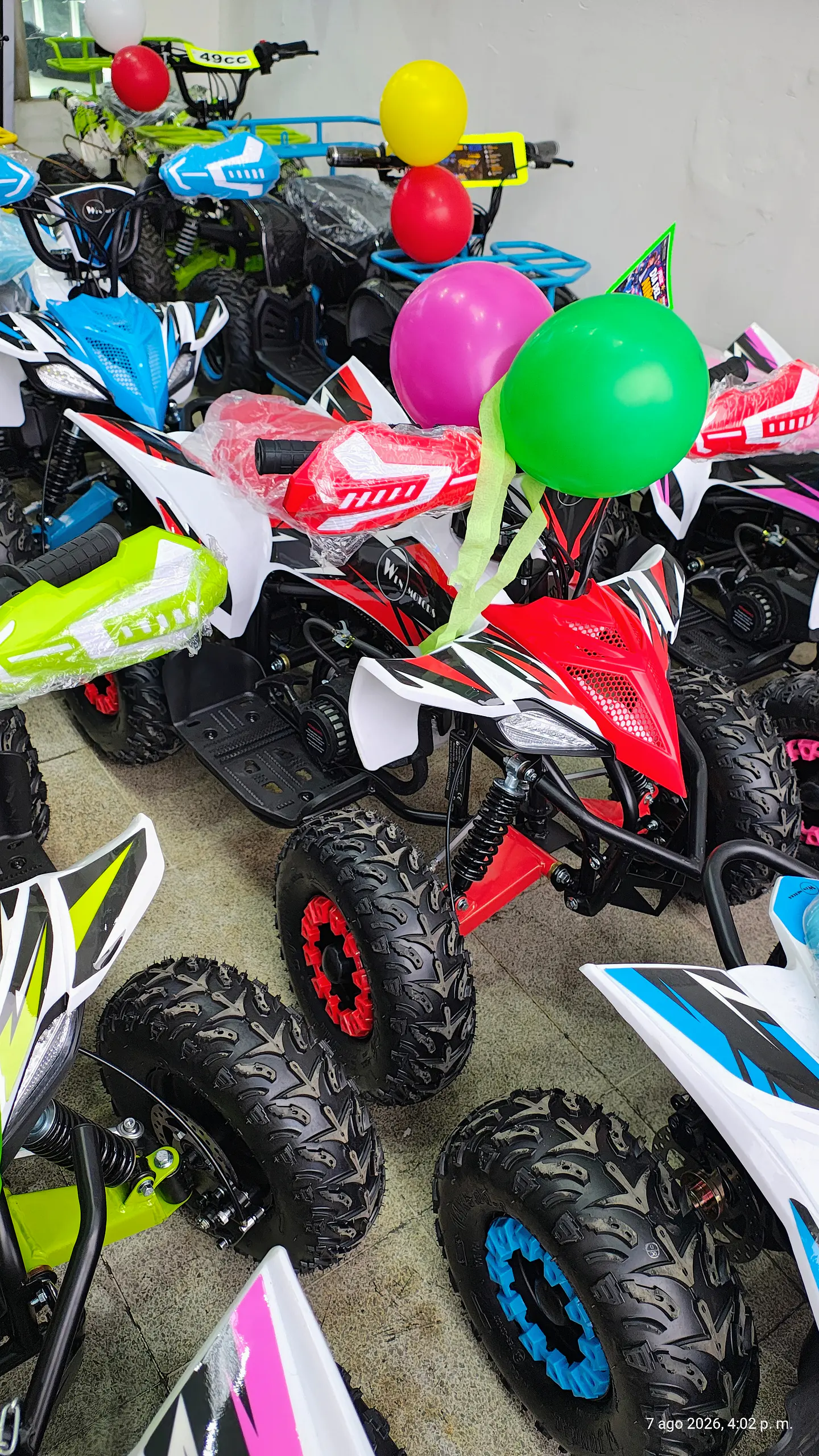 Cuatrimoto ATV RAPTOR KXD 49CC 2026 | Ideal para Niños | Partida Eléctrica y Retráctil 6
