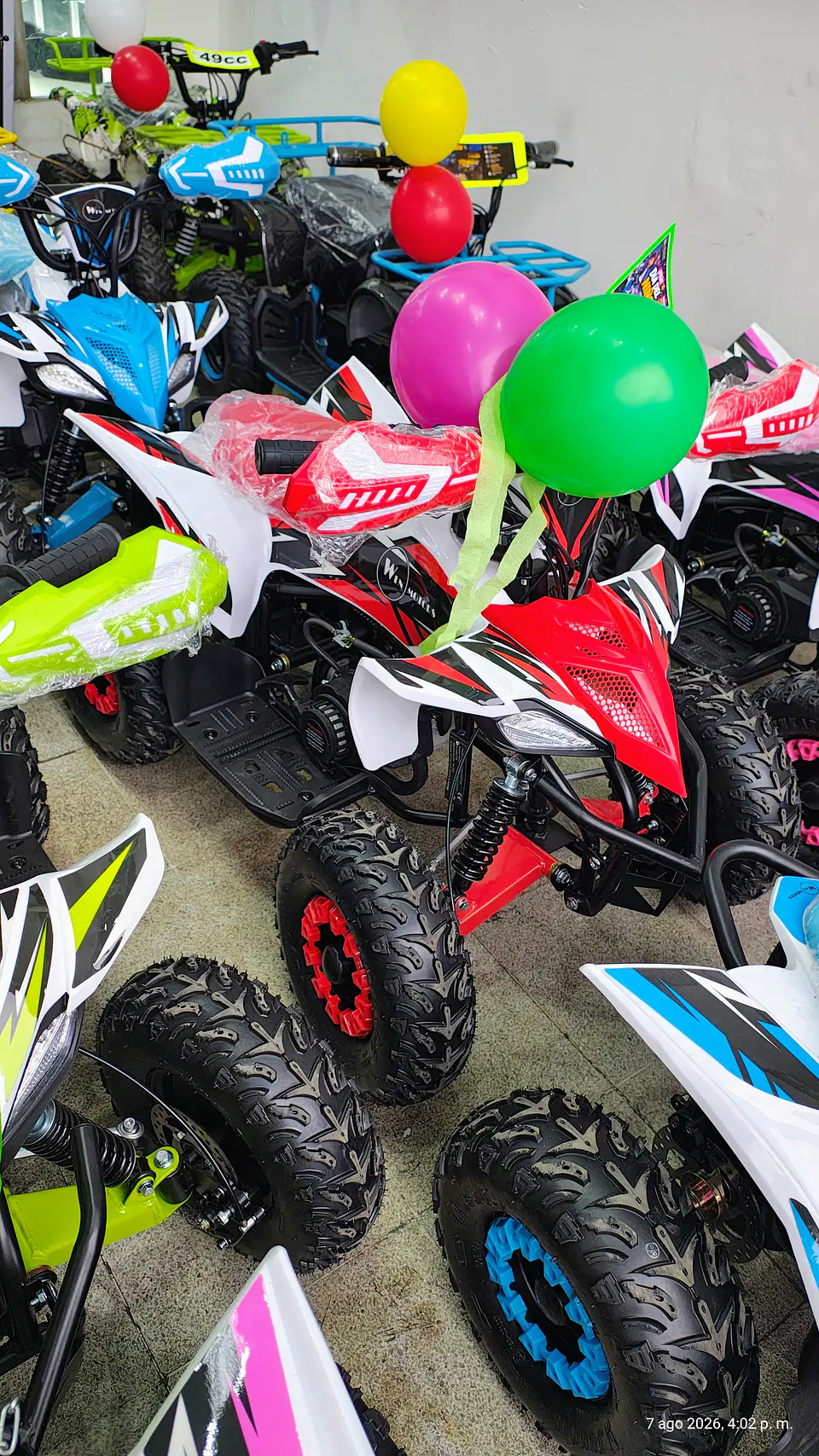 Cuatrimoto ATV RAPTOR KXD 49CC 2026 | Ideal para Niños | Partida Eléctrica y Retráctil 6