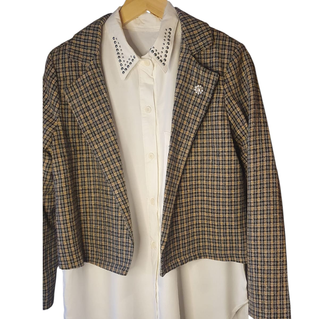 Blazer Principe de Gales 2