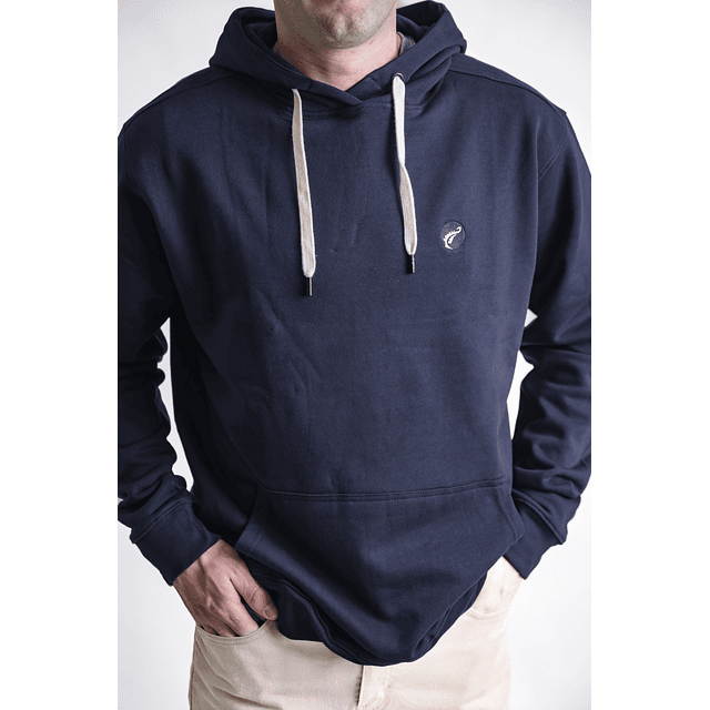 Polerón Hoodie Classic Navy Blue