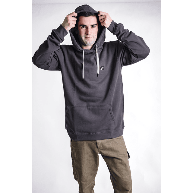 Polerón Hoodie Classic Black Vintage 