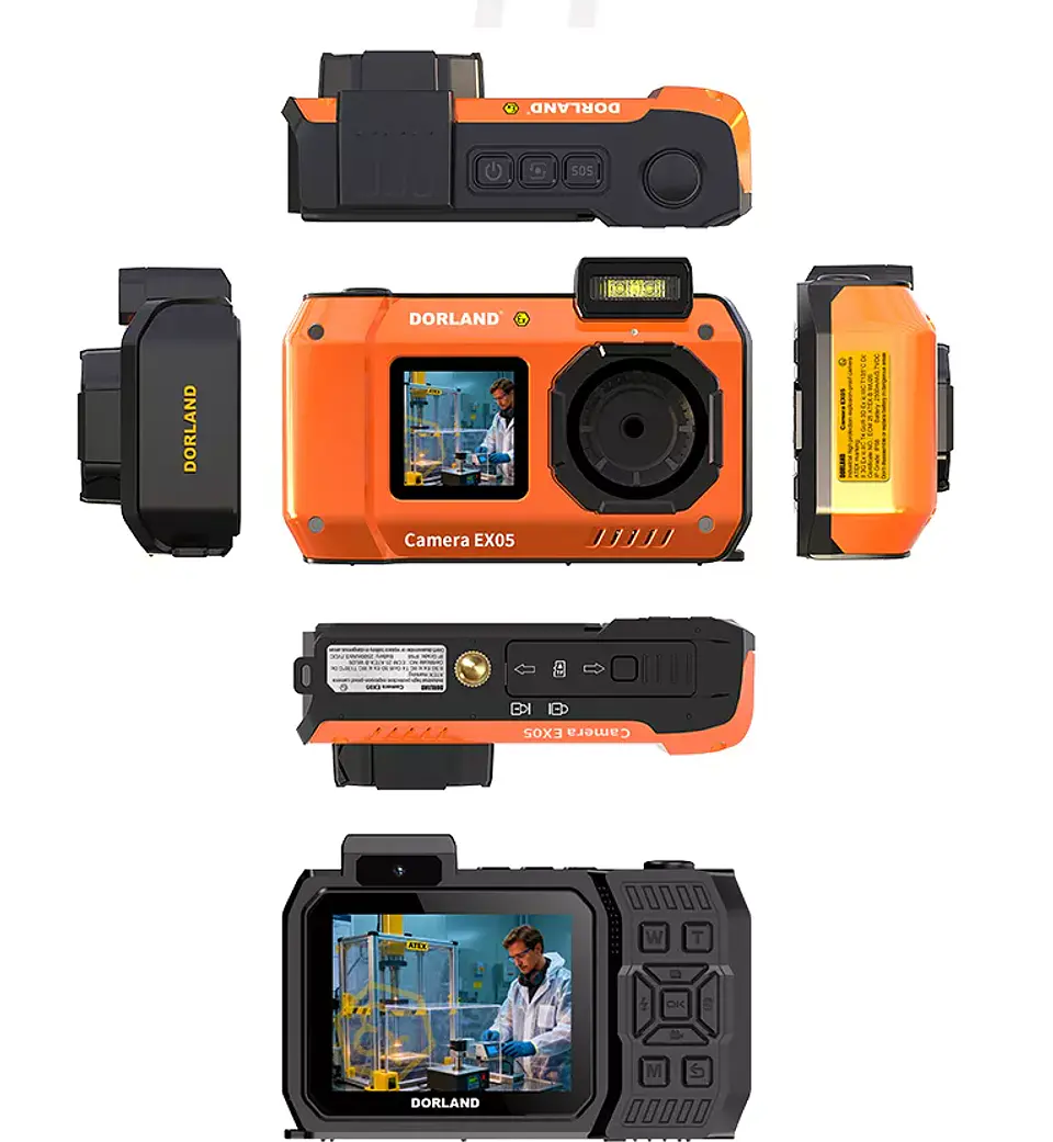 Cámara Digital Intrínsecamente Segura  ATEX IP 68 EX05 3