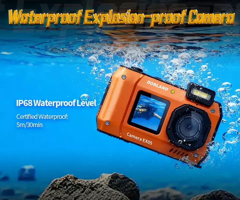 Cámara Digital Intrínsecamente Segura  ATEX IP 68 EX05 5