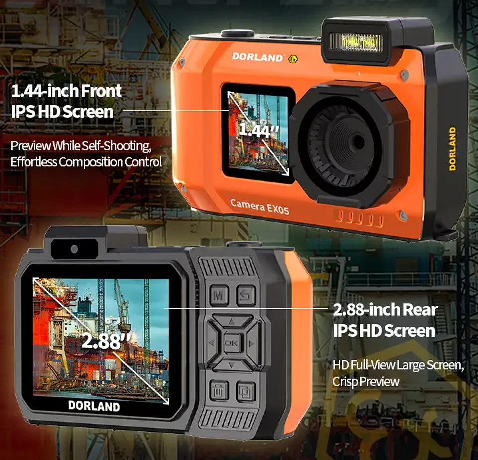 Cámara Digital Intrínsecamente Segura  ATEX IP 68 EX05 7