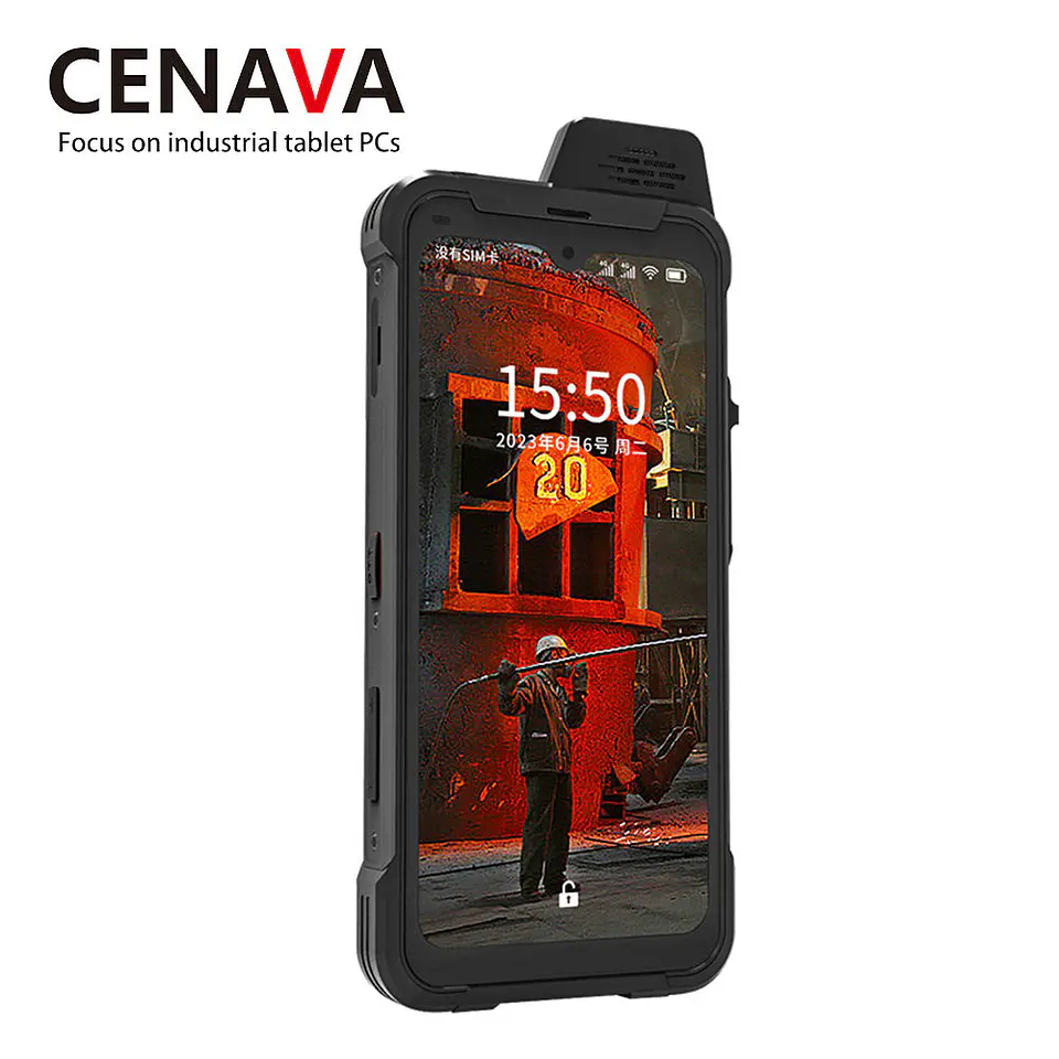 Celular Intrínsicamente Seguro Cenava A635GT Atex IP68 5G 7