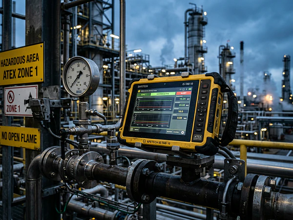 Tablets Intrínsecamente Seguras para Zonas ATEX/IECEx: La Solución para Entornos con Riesgo de Explosión