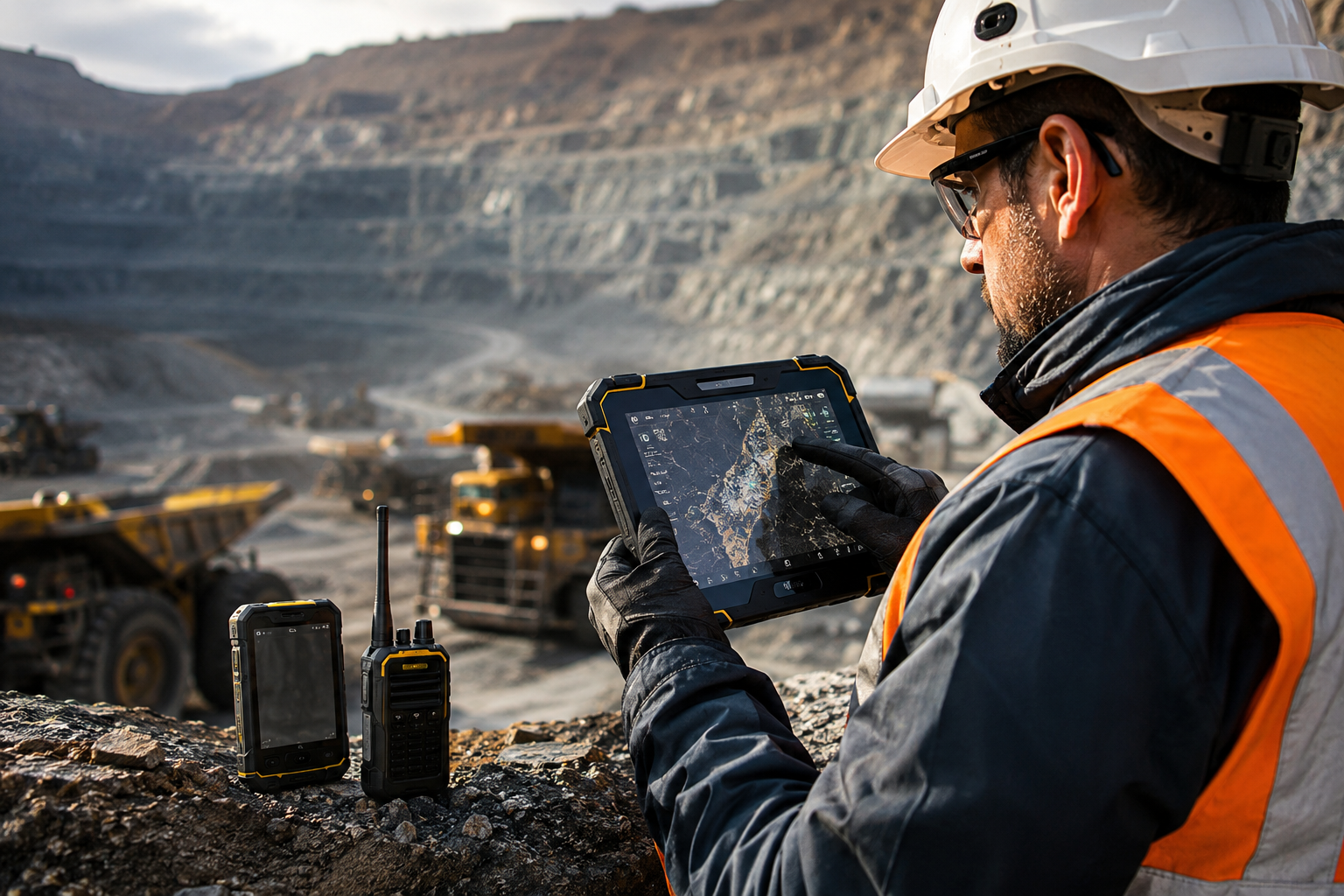 Dispositivos Rugged en la Minería Chilena: Máximo Rendimiento en Entornos Subterráneos y Superficiales