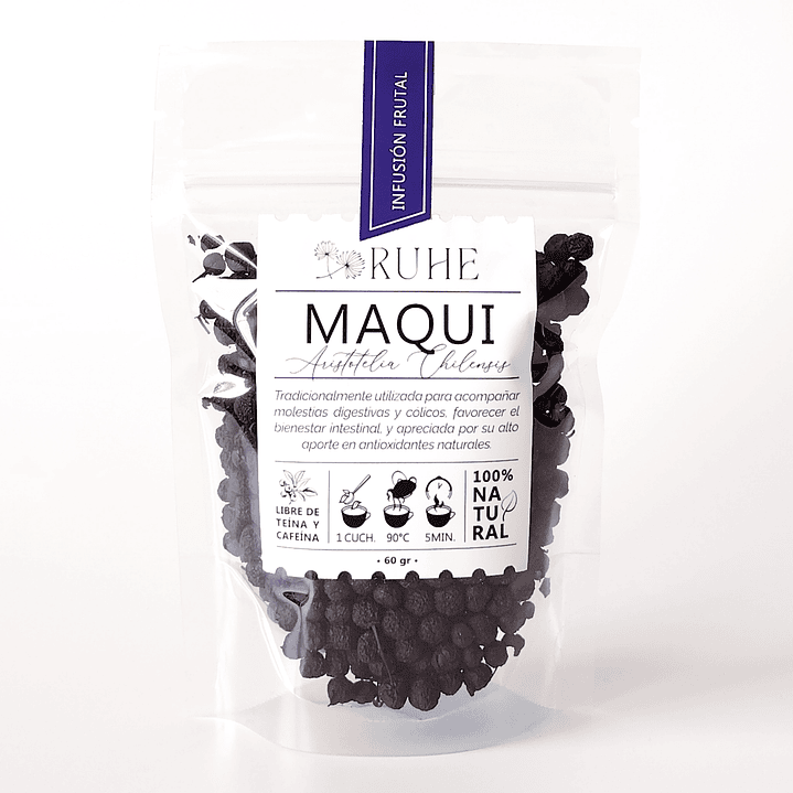 Maqui - Aristotelia Chilensis | 60 gr Ruhe 1