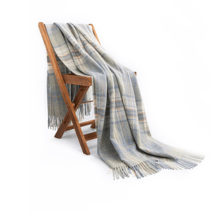 Chal Alpaca/Lana Escocés Menta