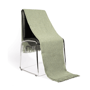 Echarpe Alpaca/Lana Verde Claro