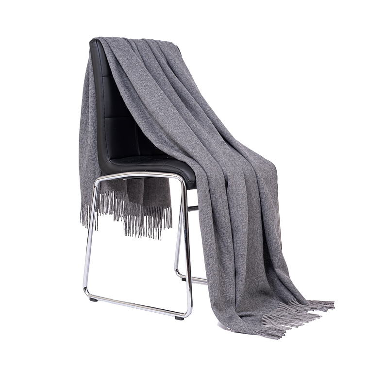 Chal Alpaca/Lana Gris Medio (POR LLEGAR) 1