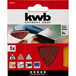 Pack de lijas para herramienta Multiuso Grano 40 5un.  - KWB