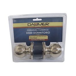 Cerradura Dormitorio D500 Bronce - Daumer