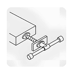 Tornillo Carpintero 16"  - Truper