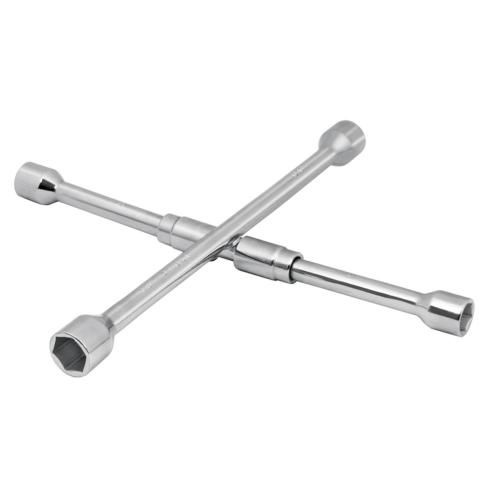 Llave de Cruz para Automóvil  14" plegable - Truper