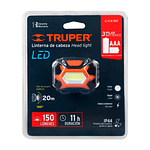 Linterna de cabeza outdoor 150lm  - Truper