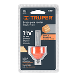 Fresa doble romana con guía 1.3/8"  - Truper