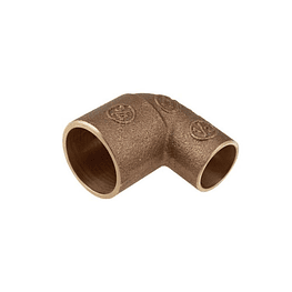 Codo Bronce SO-SO 1/2" x 3/4"  - Taumm