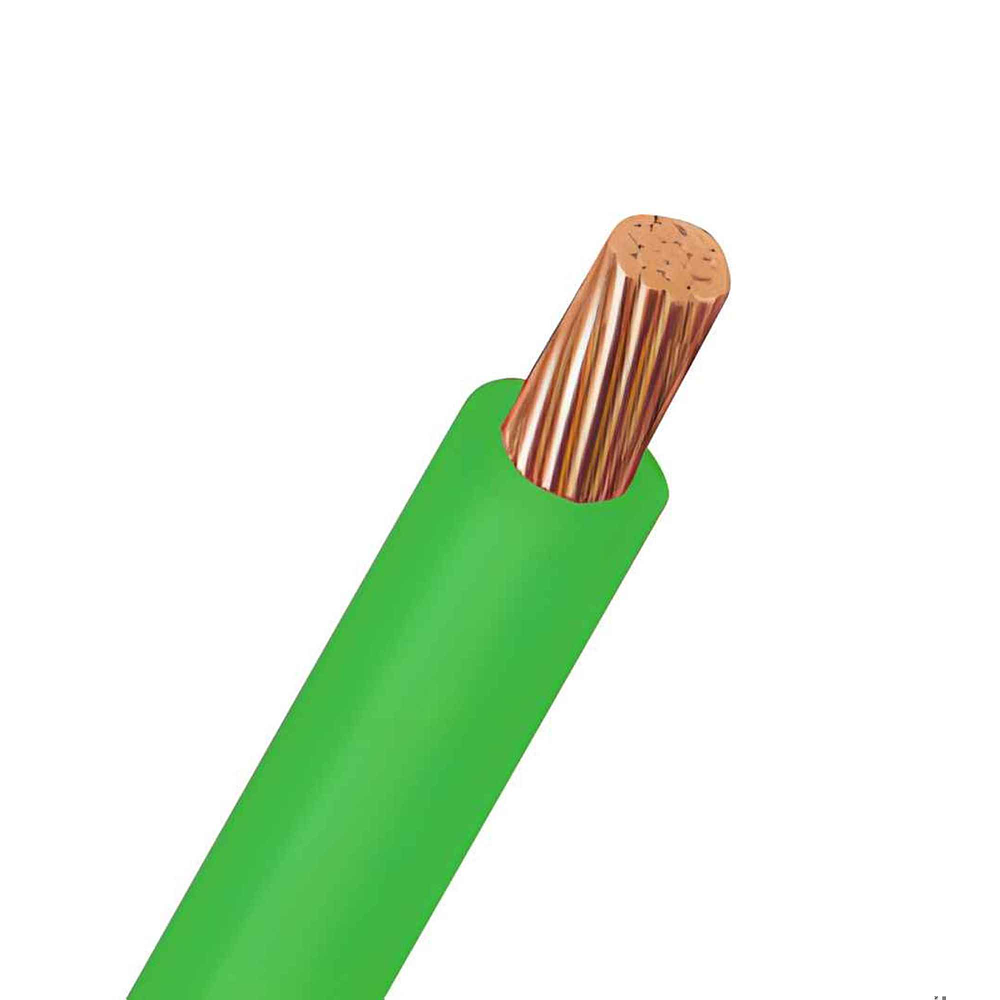 Cable EVA H07Z1-K 10mts 1.5mm Verde 