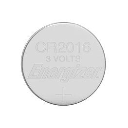 Pila tipo Boton CR2016  - Energizer