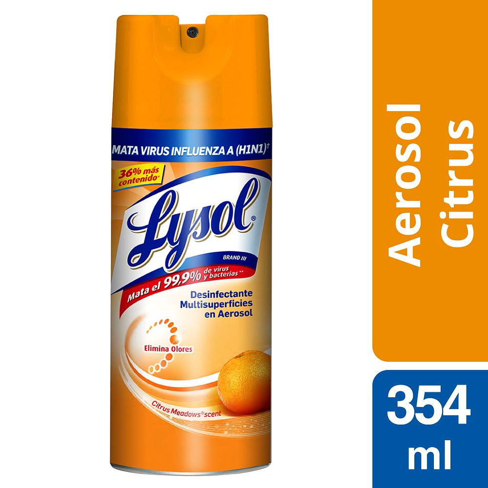 Desinfectante en Aerosol 354grs Citrus Meadows - Lysol