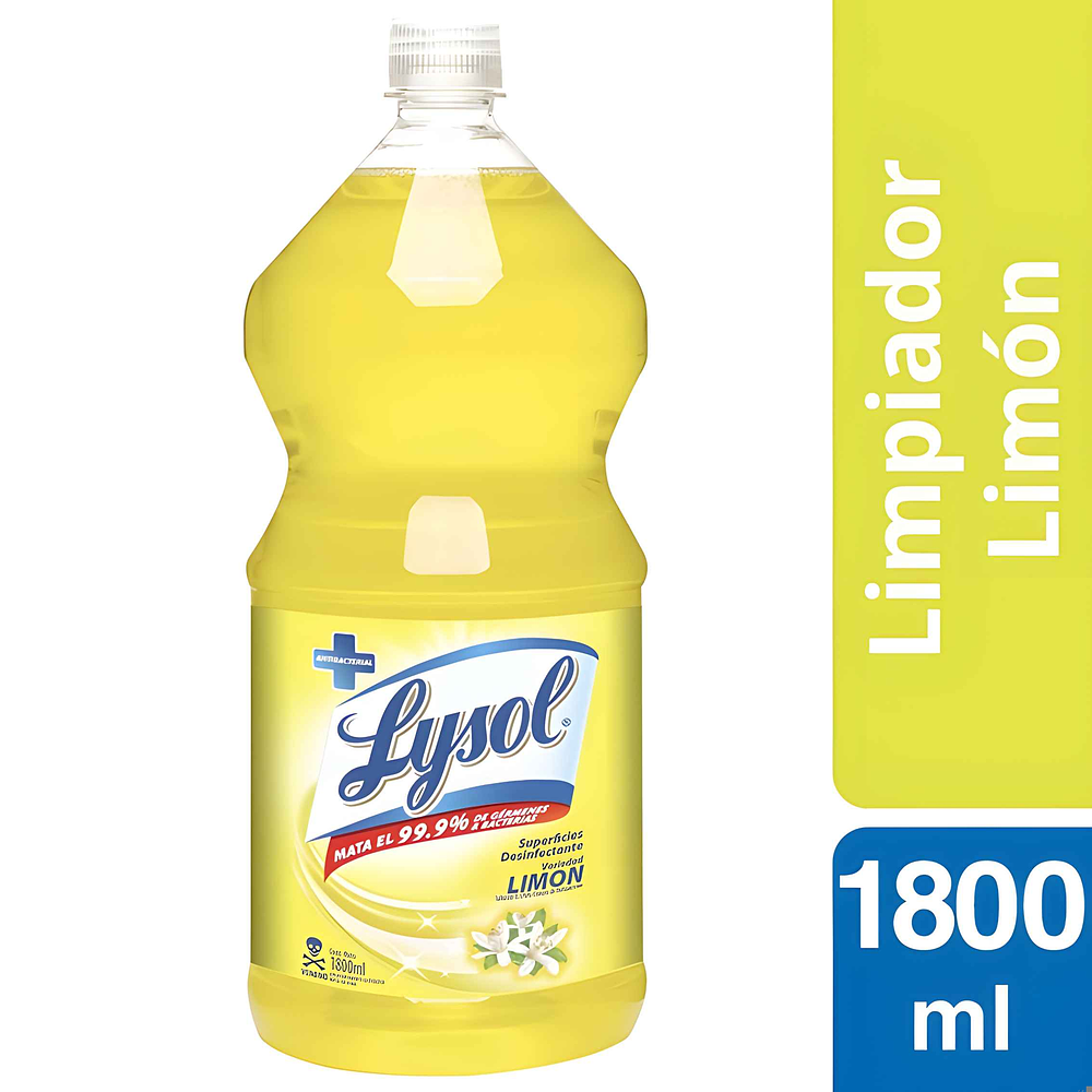 Limpiador Líquido Desinfectante Limón 1800ml  - Lysol