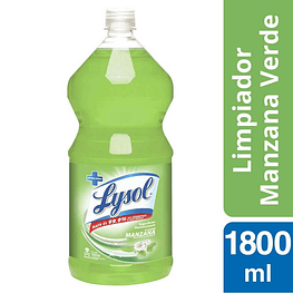 Limpiador Líquido Desinfectante Manzana Verde 1800ml  - Lysol