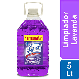 Limpiador Líquido Desinfectante Lavanda 5lts  - Lysol