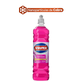 Limpiador de Pisos y Superficies Desinfectante Aroma Primavera 900ml con dosificador  - Virutex