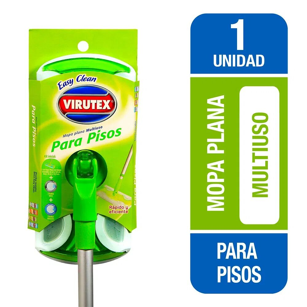 Mopa Toalla Multiuso para Pisos Kit Inicio  - Virutex