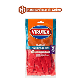 Guantes Multiuso Antibacterial Talla S  - Virutex