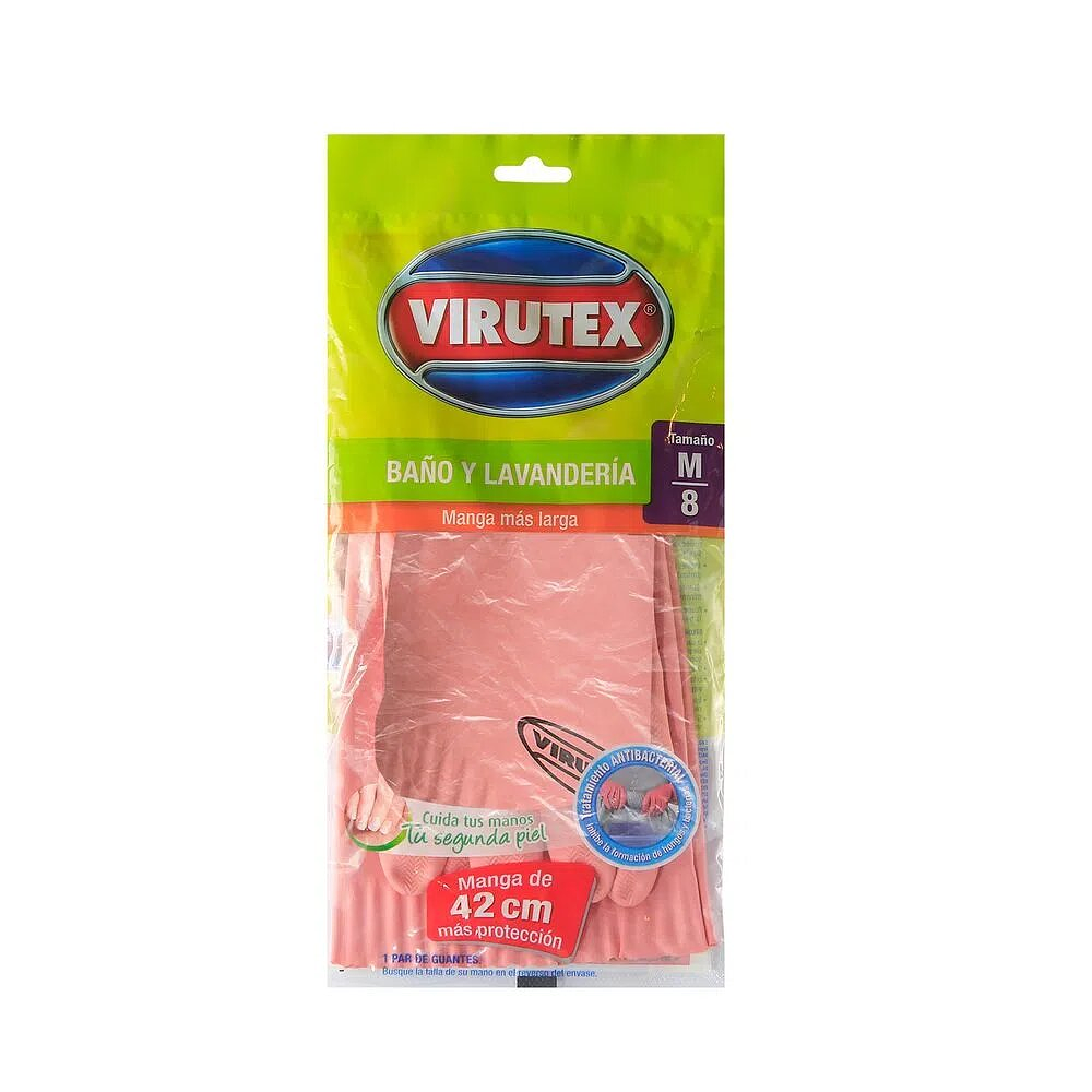 Guantes Baño y Lavandería Talla M  - Virutex