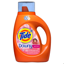 Detergente de Ropa Concentrado con Downy April Fresh 1.36lts (29 lavados)  - Tide