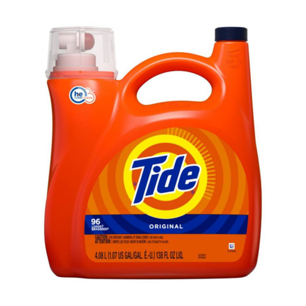 Detergente de Ropa Concentrado HE Original 4.55lts (107 lavados)  - Tide