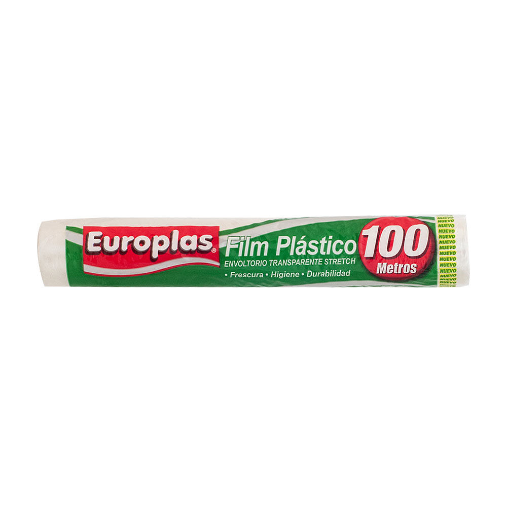 Film plástico para alimentos 100mts  - Europlas